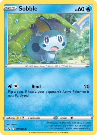 Sobble (SWSH003) [Sword & Shield: Black Star Promos] | North Game Den