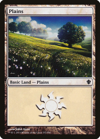 Plains (337) [Commander 2013] | North Game Den