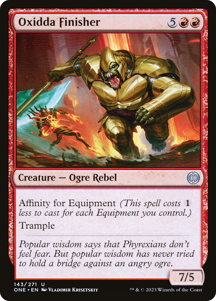 Oxidda Finisher [Phyrexia: All Will Be One] | North Game Den