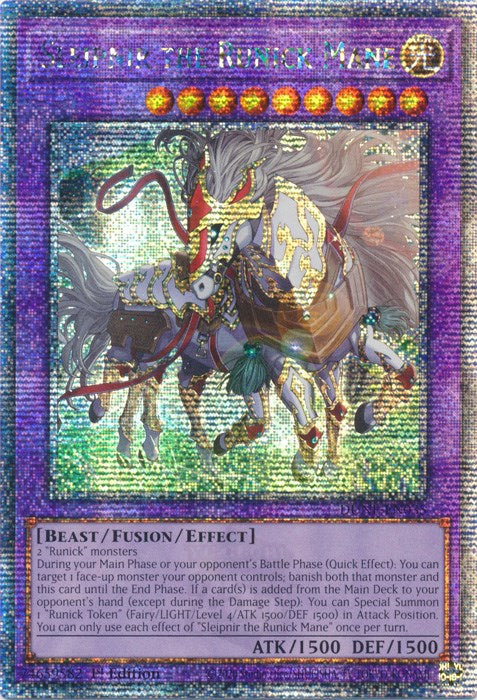 Sleipnir the Runick Mane [DUNE-EN035] Quarter Century Secret Rare | North Game Den