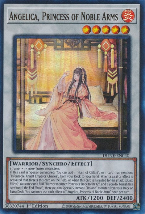 Angelica, Princess of Noble Arms [DUNE-EN040] Ultra Rare | North Game Den