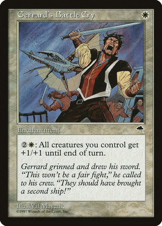 Gerrard's Battle Cry [Tempest] | North Game Den
