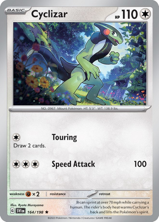 Cyclizar (164/198) (Theme Deck Exclusive) [Scarlet & Violet: Base Set] | North Game Den