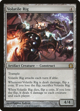 Volatile Rig [Return to Ravnica] | North Game Den