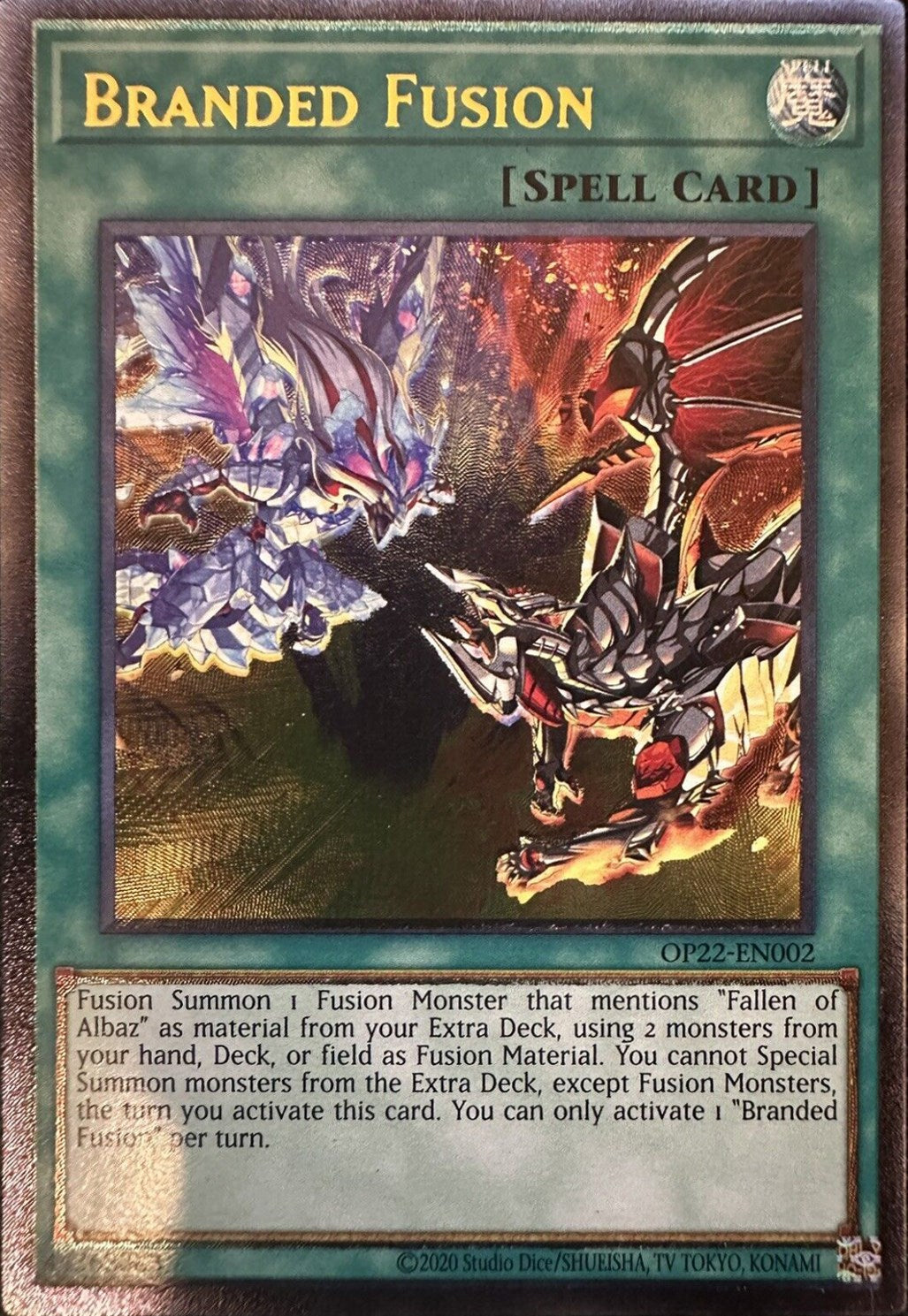 Branded Fusion [OP22-EN002] Ultimate Rare | North Game Den