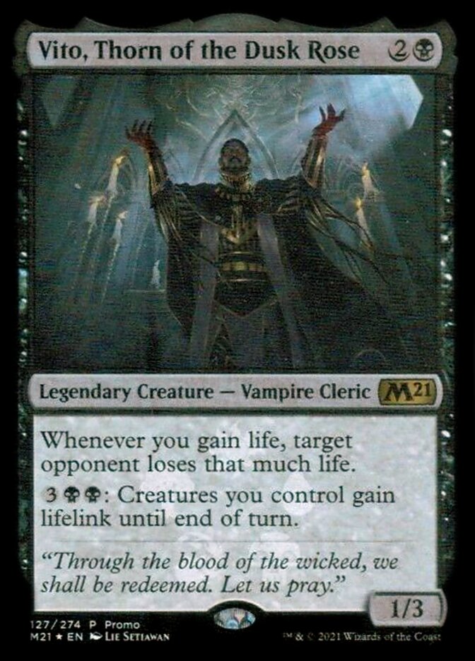Vito, Thorn of the Dusk Rose [Resale Promos] | North Game Den