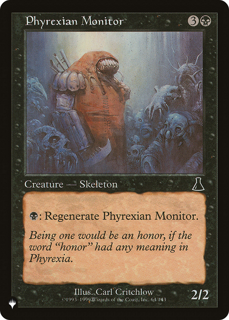 Phyrexian Monitor [The List] | North Game Den