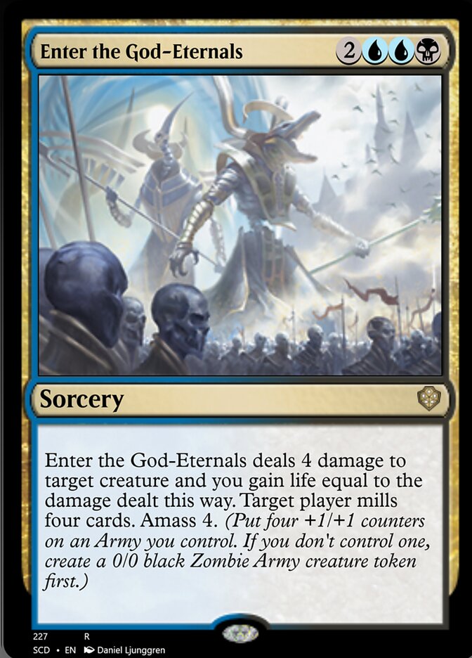 Enter the God-Eternals [Starter Commander Decks] | North Game Den