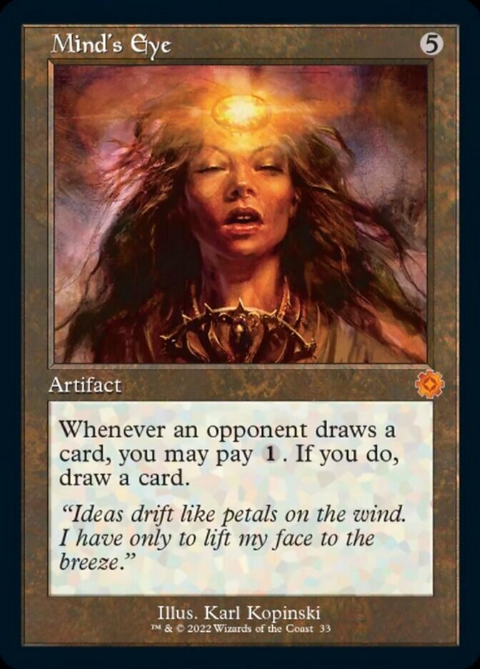 Mind's Eye (Retro) [The Brothers' War Retro Artifacts] | North Game Den