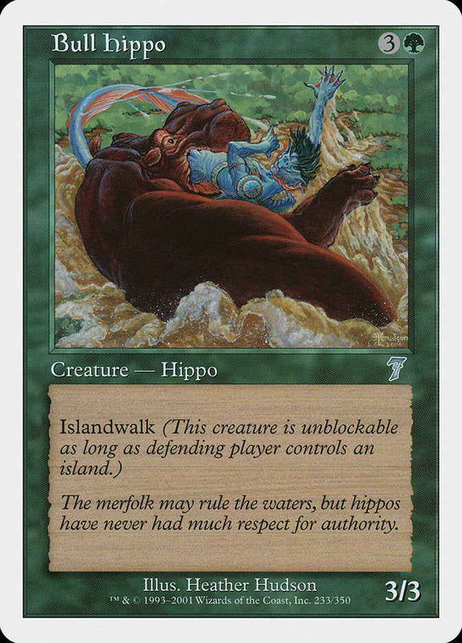 Bull Hippo [Seventh Edition] | North Game Den