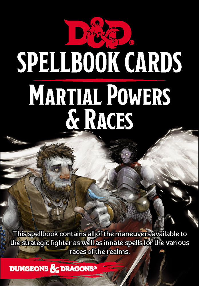 Dungeons and Dragons RPG: Spellbook Cards - Martial Deck (61 cards) | North Game Den