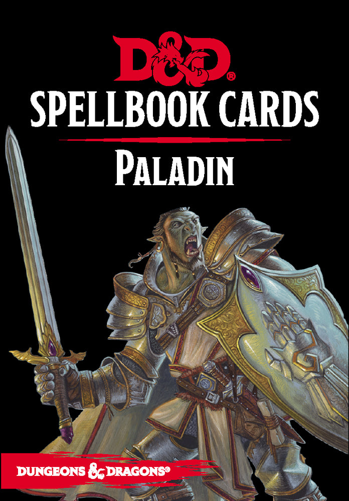 Dungeons and Dragons RPG: Spellbook Cards - Paladin Deck (69 cards) | North Game Den