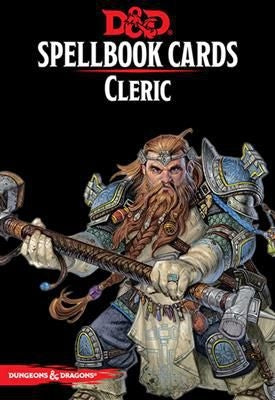 Dungeons and Dragons RPG: Spellbook Cards - Cleric Deck (149 cards) | North Game Den
