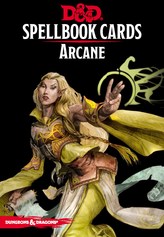 Dungeons and Dragons RPG: Spellbook Cards - Arcane Deck (253 cards) | North Game Den