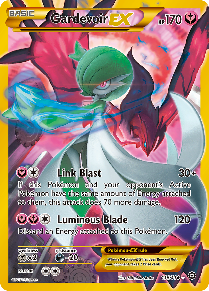 Gardevoir EX (116/114) [XY: Steam Siege] | North Game Den