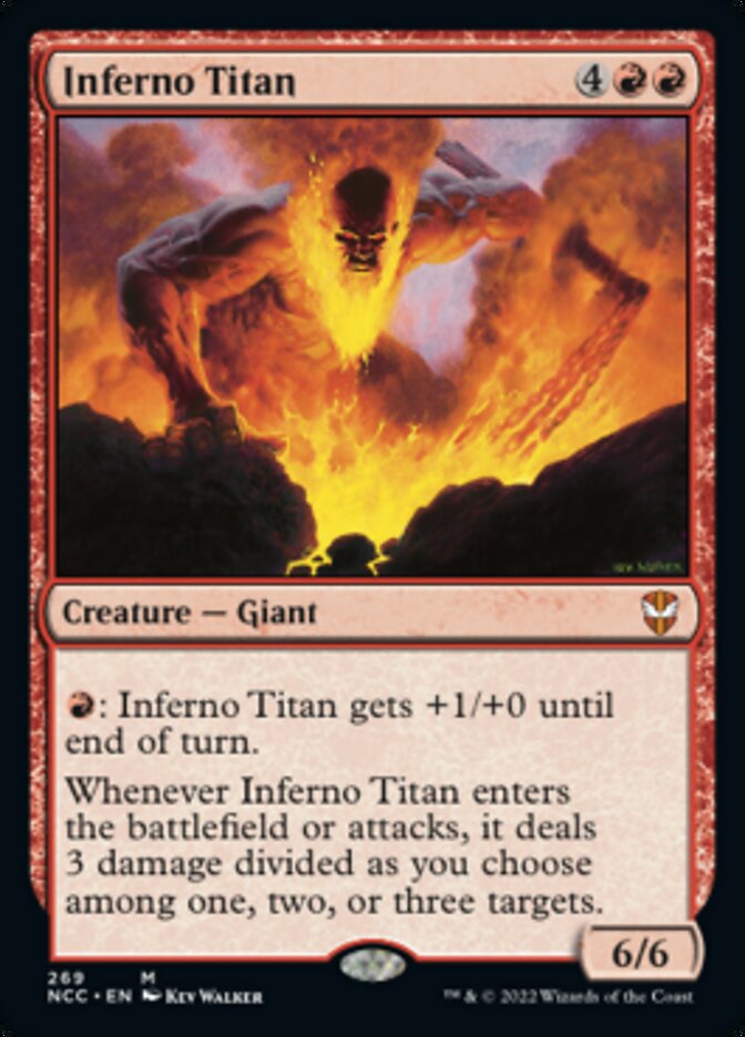 Inferno Titan [Streets of New Capenna Commander] | North Game Den