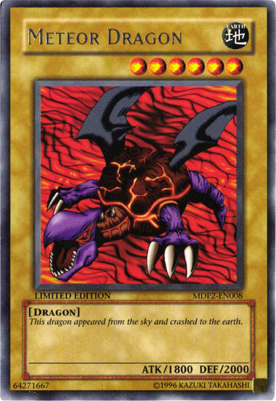 Meteor Dragon [MDP2-EN008] Rare | North Game Den