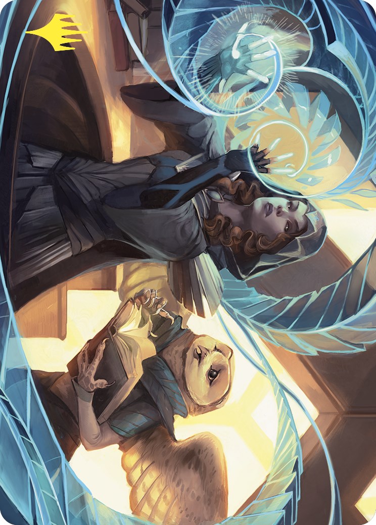 Personal Tutor Art Card (Gold-Stamped) [Commander Masters Art Series] | North Game Den