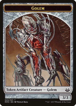 Golem Token [Modern Masters 2017 Tokens] | North Game Den