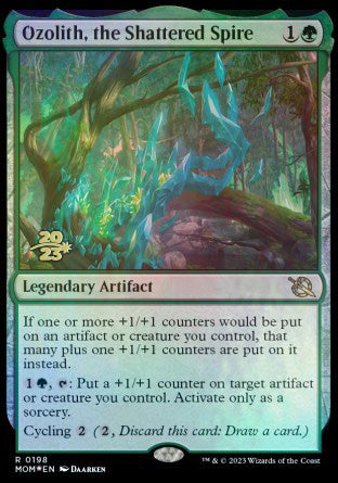 Ozolith, the Shattered Spire [March of the Machine Prerelease Promos] | North Game Den