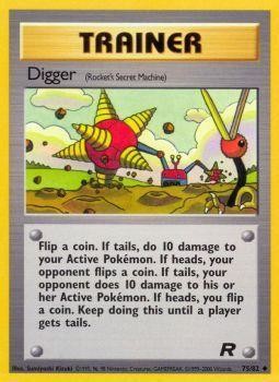 Digger (75/82) [Team Rocket Unlimited] | North Game Den