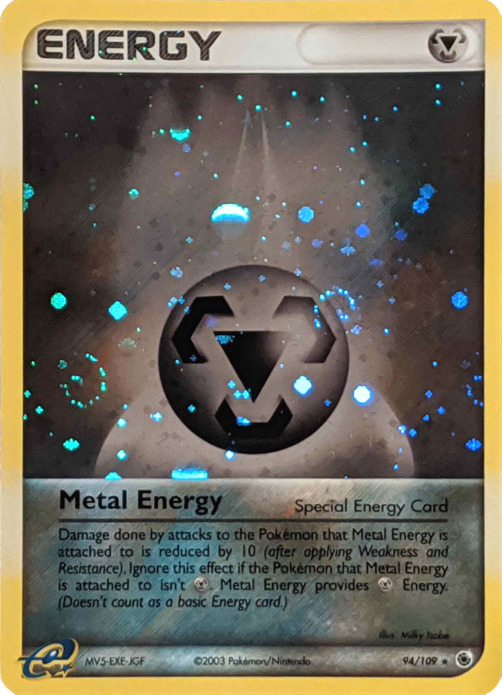 Metal Enery (94/109) (Cosmos Holo) [EX: Ruby & Sapphire] | North Game Den