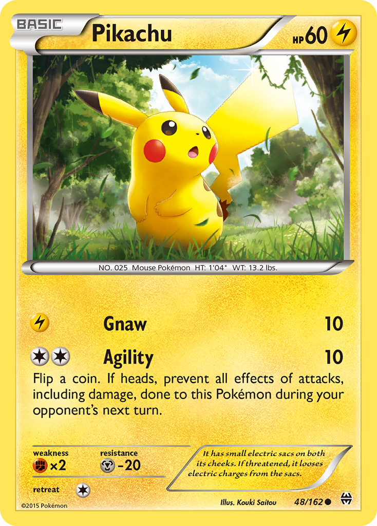 Pikachu (48/162) [XY: BREAKthrough] | North Game Den