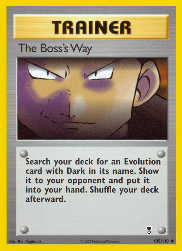 The Boss's Way (105/110) [Legendary Collection] | North Game Den