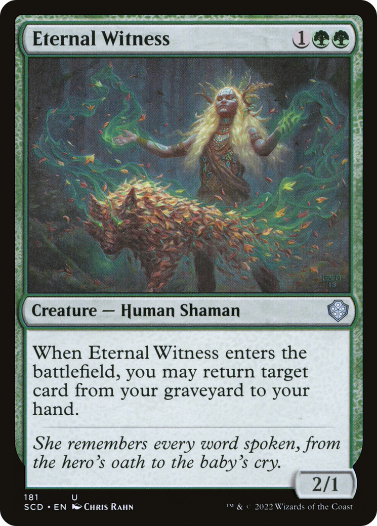 Eternal Witness [Starter Commander Decks] | North Game Den