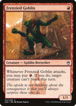 Frenzied Goblin [Masters 25] | North Game Den