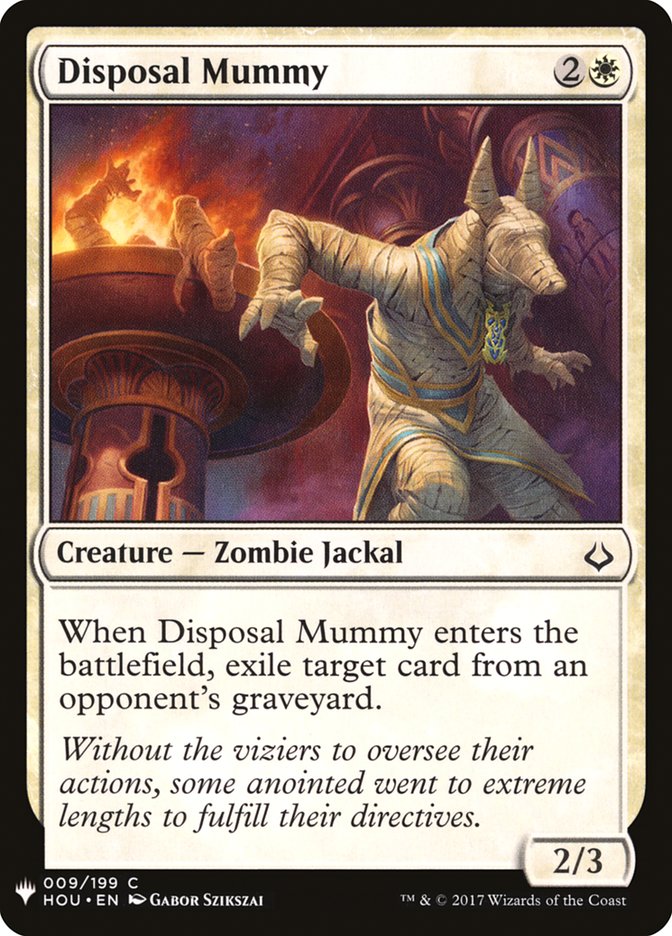 Disposal Mummy [Mystery Booster] | North Game Den