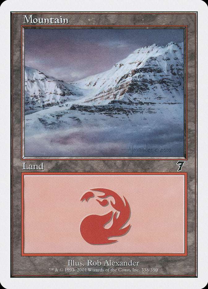 Mountain (338) [Seventh Edition] | North Game Den