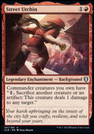 Street Urchin [Commander Legends: Battle for Baldur's Gate] | North Game Den