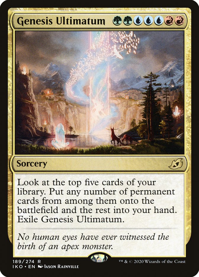 Genesis Ultimatum [Ikoria: Lair of Behemoths] | North Game Den