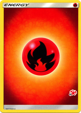 Fire Energy (Charizard Stamp #22) [Battle Academy 2020] | North Game Den