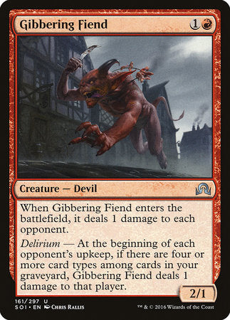 Gibbering Fiend [Shadows over Innistrad] | North Game Den