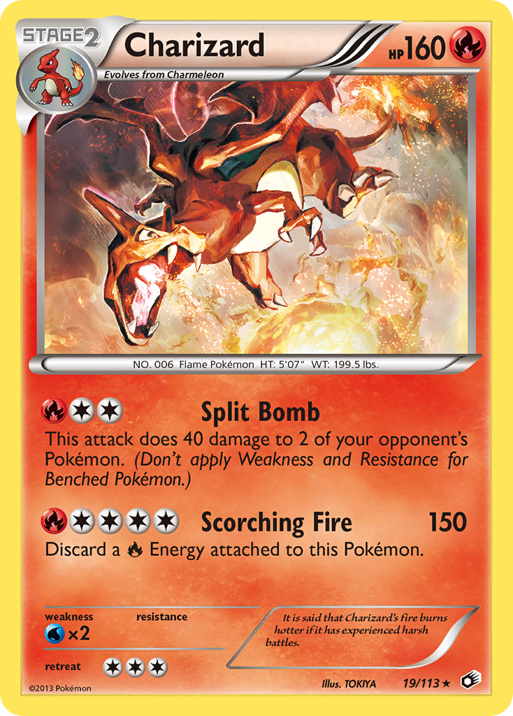 Charizard (19/113) [Black & White: Legendary Treasures] | North Game Den