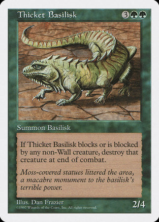 Thicket Basilisk [Fifth Edition] | North Game Den