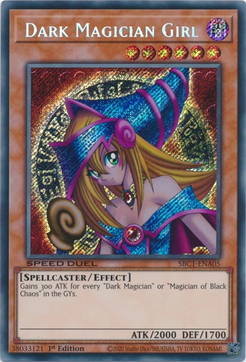 Dark Magician Girl [SBC1-ENA05] Secret Rare | North Game Den