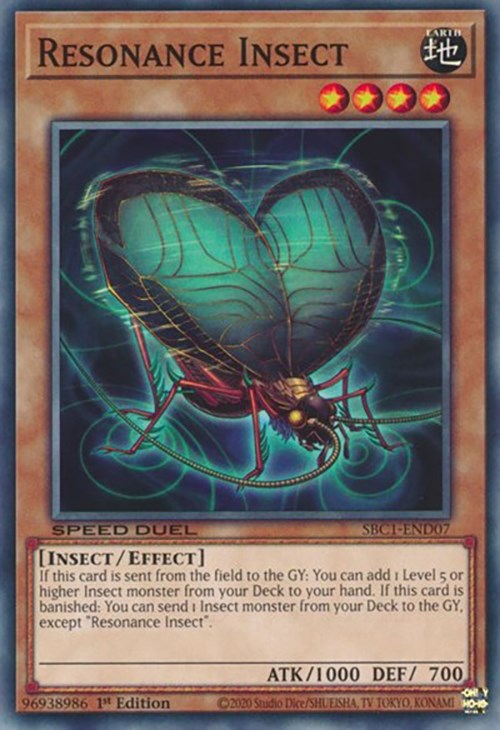 Resonance Insect [SBC1-END07] Common | North Game Den