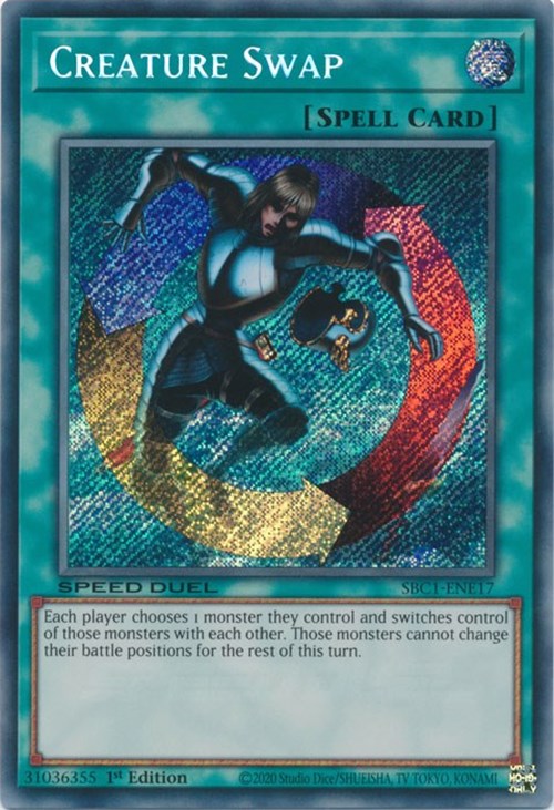 Creature Swap [SBC1-ENE17] Secret Rare | North Game Den