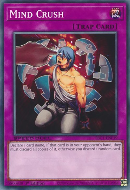 Mind Crush [SBC1-ENE19] Common | North Game Den