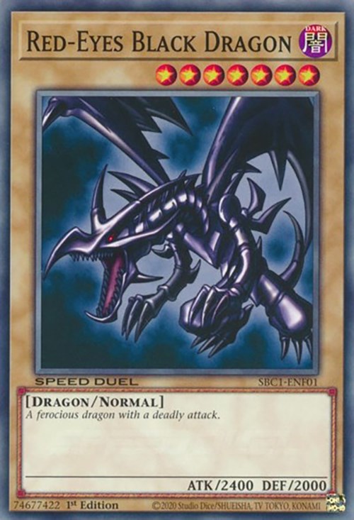 Red-Eyes Black Dragon [SBC1-ENF01] Common | North Game Den