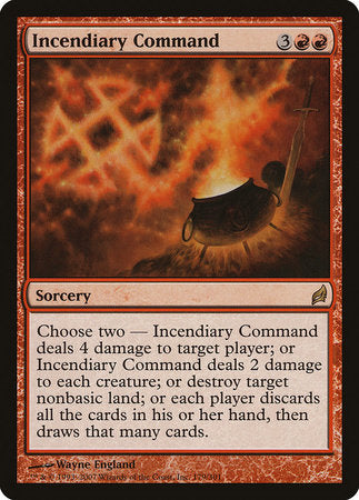 Incendiary Command [Lorwyn] | North Game Den