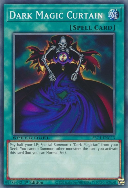 Dark Magic Curtain [SBC1-ENG13] Common | North Game Den