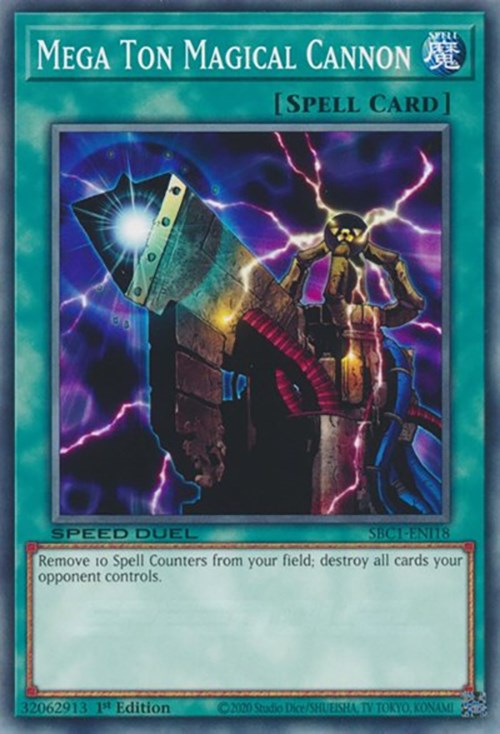 Mega Ton Magical Cannon [SBC1-ENI18] Common | North Game Den
