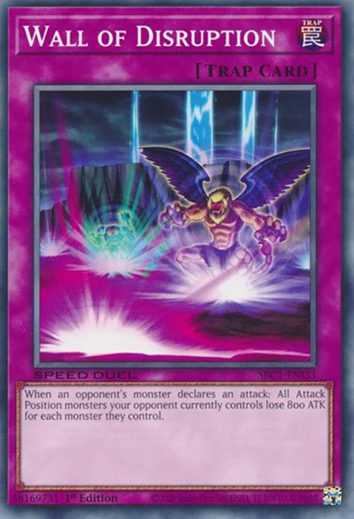 Wall of Disruption [SBC1-ENI33] Common | North Game Den