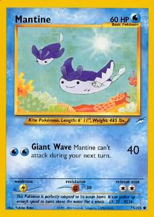 Mantine (74/105) [Neo Destiny Unlimited] | North Game Den