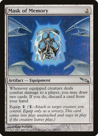 Mask of Memory [Mirrodin] | North Game Den