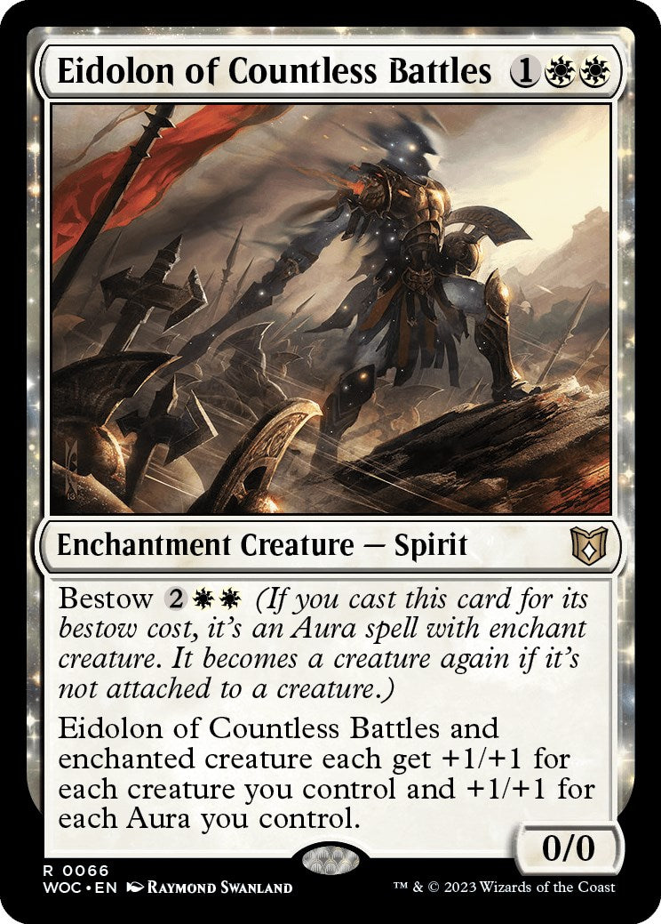 Eidolon of Countless Battles [Wilds of Eldraine Commander] | North Game Den